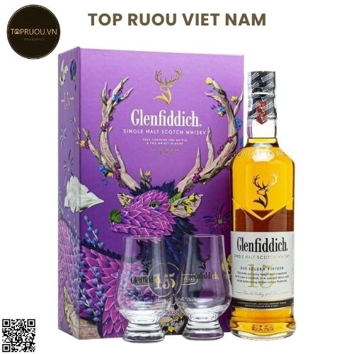 Whisky Glenfiddich 15 Hộp Quà F24 – 700ml – 40% – Scotland