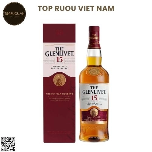 Whisky The Glenlivet 15 – 700ml – 40% – Scotland