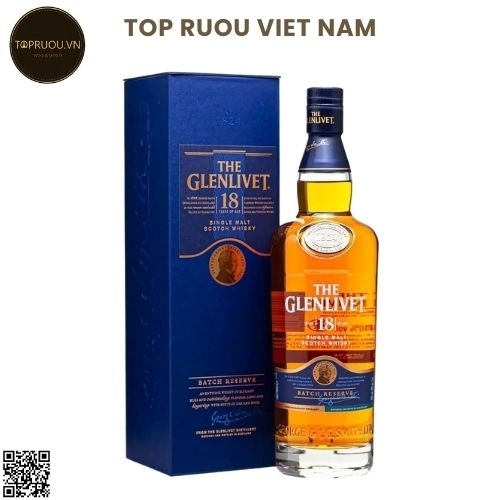 Whisky Glenlivet 18 Năm 700ml – 40% – Scotland