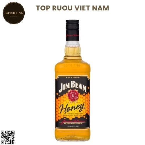 Whisky Jim Beam Honey – 700ml – 30% – Mỹ