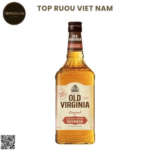 Whisky Old Virginia Bourbon Original – 700ml – 40% – Mỹ