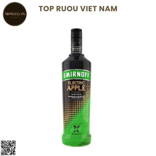 Vodka Smirnoff Electric Apple – 700ml – 39% – Nga