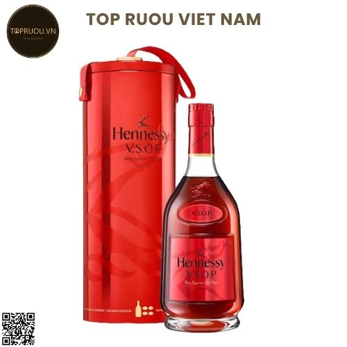 Cognac Hennessy VSOP Deluxe Hộp Thiếc F24 – 700ml – 40% – Pháp