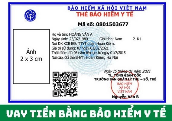 Vay tiền bằng bảo hiểm y tế